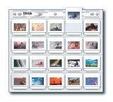 【ワゴンセール3穴タイプ】スライドマウント用35mm/20コマ/10枚入り