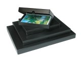 プリントファイル　Black Clamshell Metal Edge Box A4
