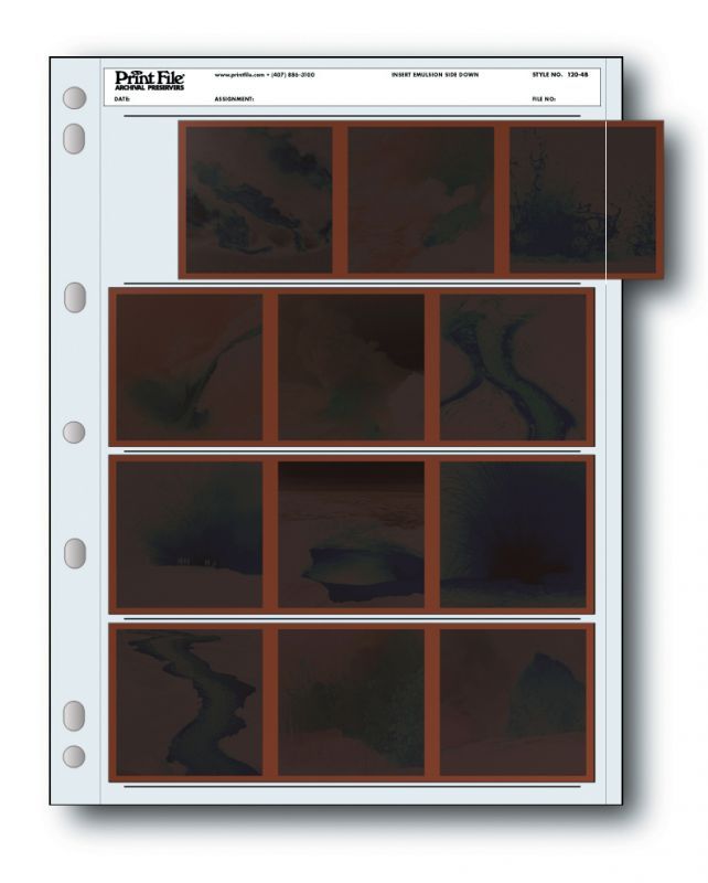 画像1: 120タイプネガケース/横3カット4段/25枚入り　（6x6） (1)